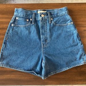 Madewell A Line Shorts